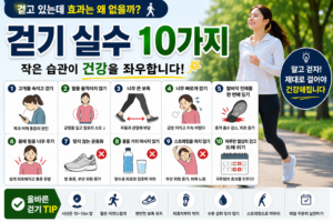 걷기 실수10 썸네일