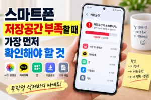 저장공간 부족 썸네일